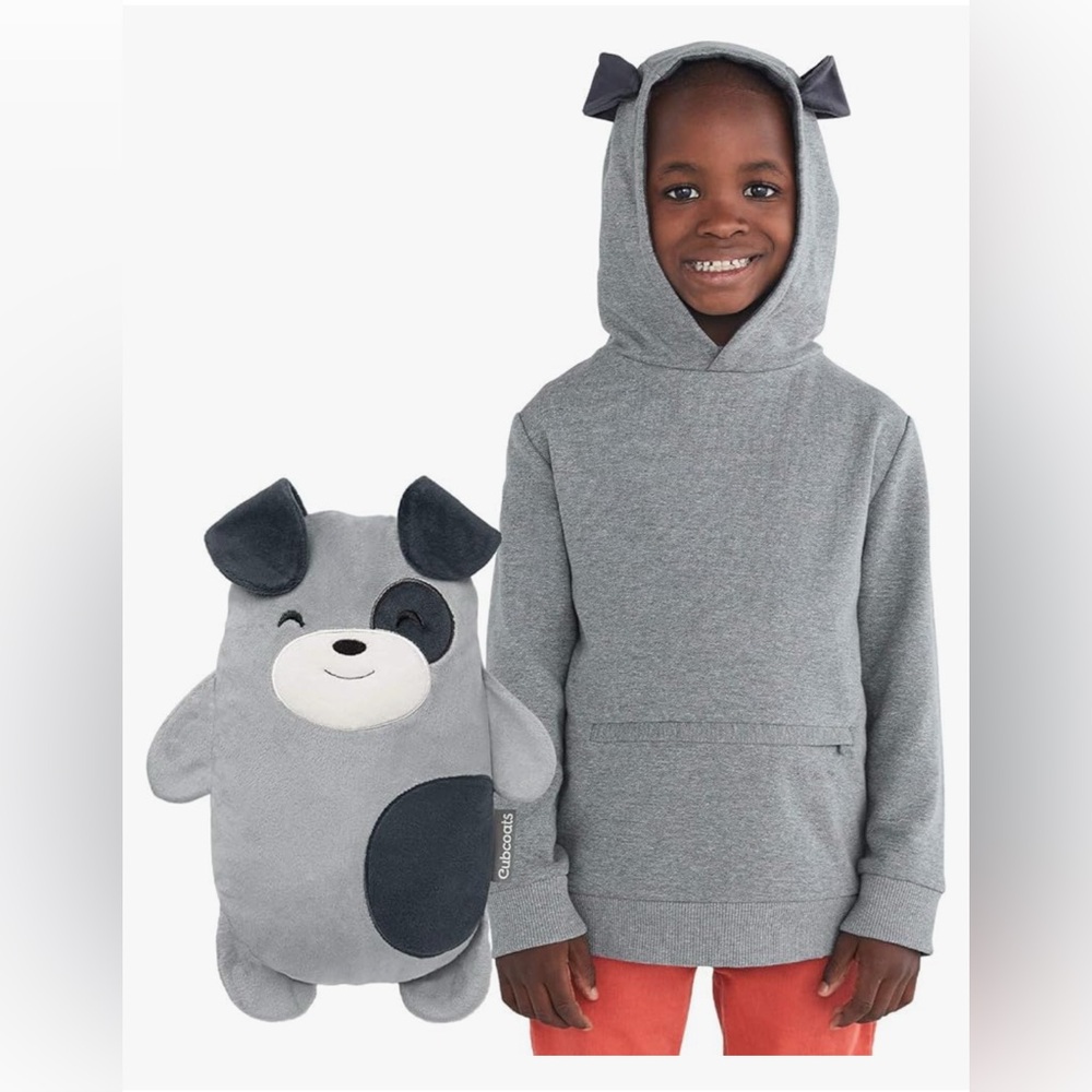 Cubcoats Pimm The Puppy 2 in 1 Transforming Pullover Hoodie & Soft Plushie